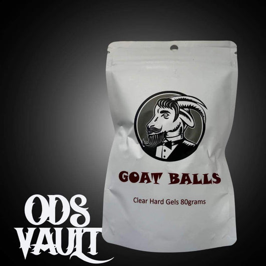 Goats Balls "hardened gels"